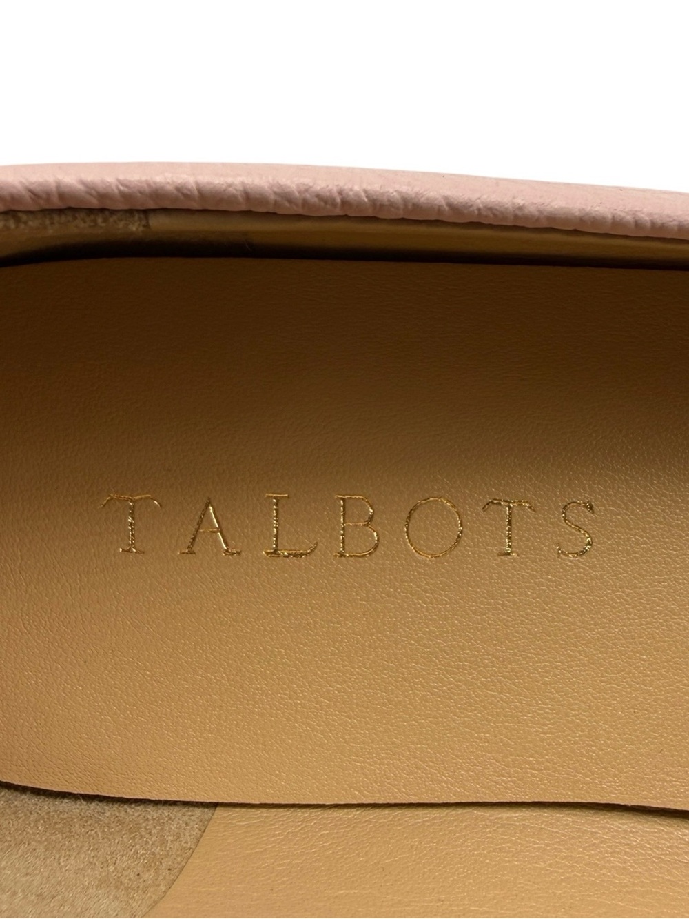 Talbots Loafers Size 7 Pink Leather Flats Flower Colorful Feminine Preppy Womens - Picture 9 of 11
